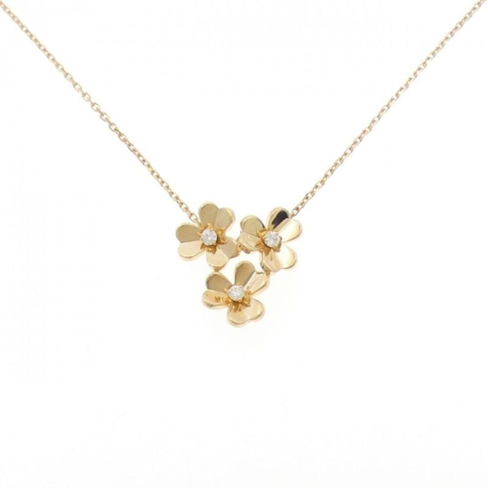Van Cleef & Appels Frivole 3 Flowers Mini Necklace